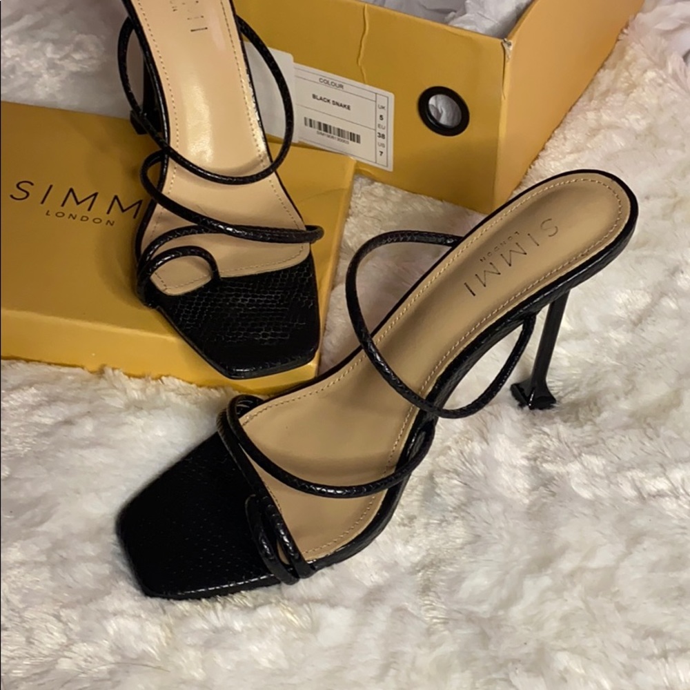 Black heels